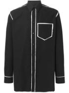 Givenchy Deconstructed Shirt, Men's, Size: 38, Black, Cotton