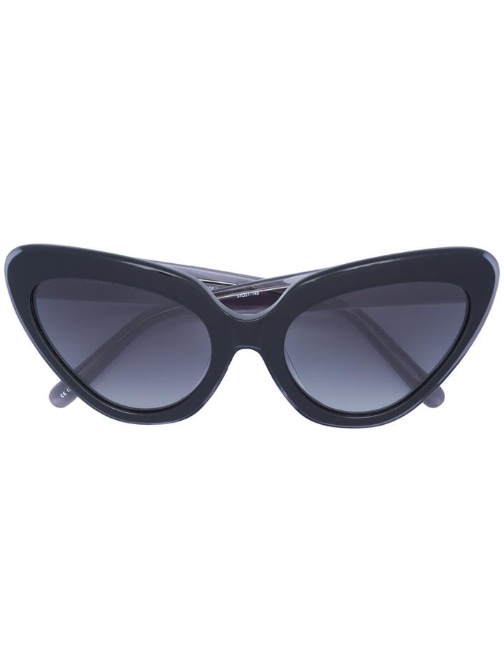 Erdem Cat Eye Sunglasses - Black