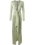 Givenchy Tie Fastening Gown