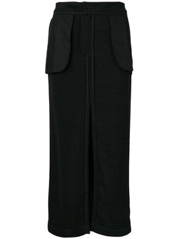 John Galliano Pre-owned Inside Out Skirt - Black