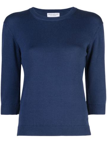Alexandra Golovanoff Fitted Sweater - Blue