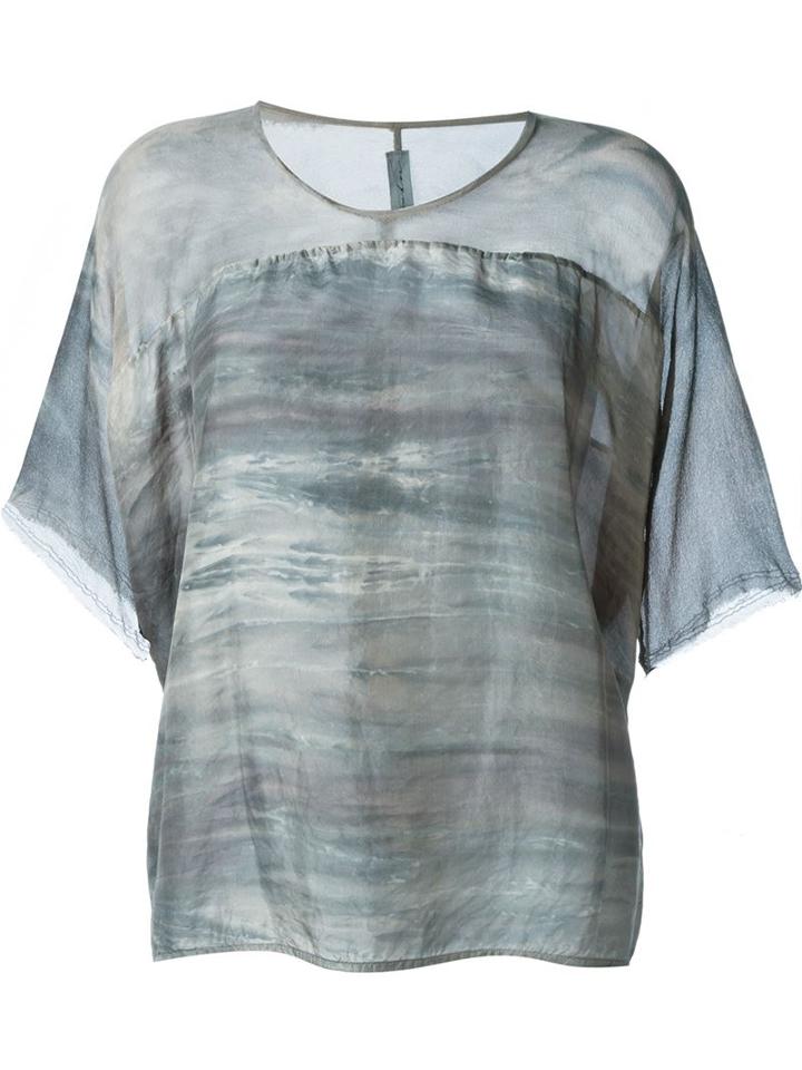 Raquel Allegra Wash Tie-dye Blouse