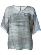 Raquel Allegra Wash Tie-dye Blouse
