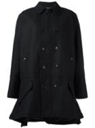 Diesel Black Gold 'kapanny' Coat, Women's, Size: 38, Polyamide/polyester/virgin Wool
