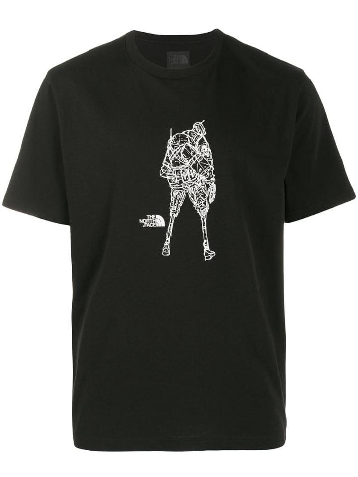 The North Face Printed Crew Neck T-shirt - Black