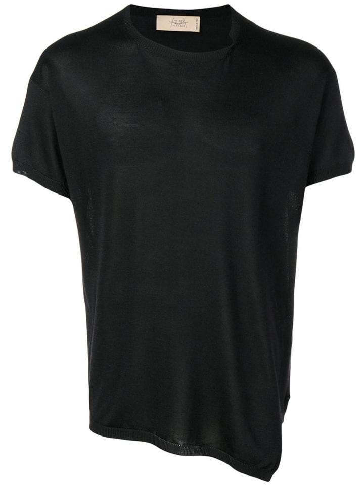 Maison Flaneur Jersey T-shirt - Black