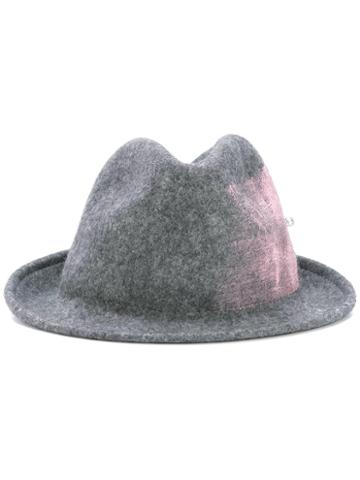 Celine Robert 'gayane' Hat, Women's, Size: Medium, Grey, Wool Felt/cotton