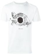 Soulland 'horn' T-shirt, Men's, Size: Small, White, Cotton