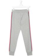 Moncler Kids Stripe Track Pants - Grey