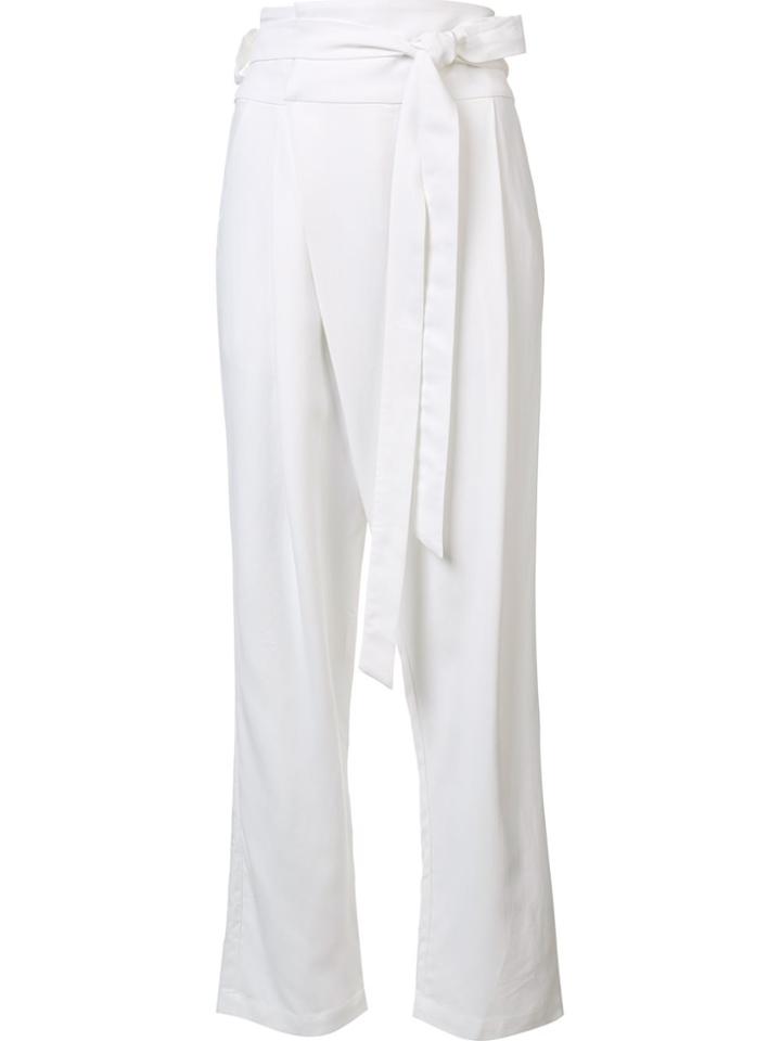 Sea Bow Trousers - White