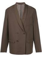 Lemaire Buttoned Blazer - Brown