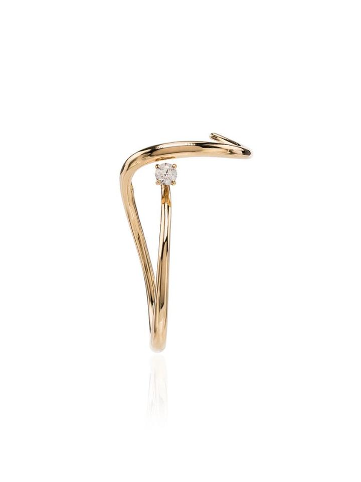Charlotte Chesnais Looping Drop Earring - Gold