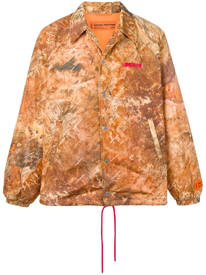 Heron Preston Printed Lightweight Jacket - Brown