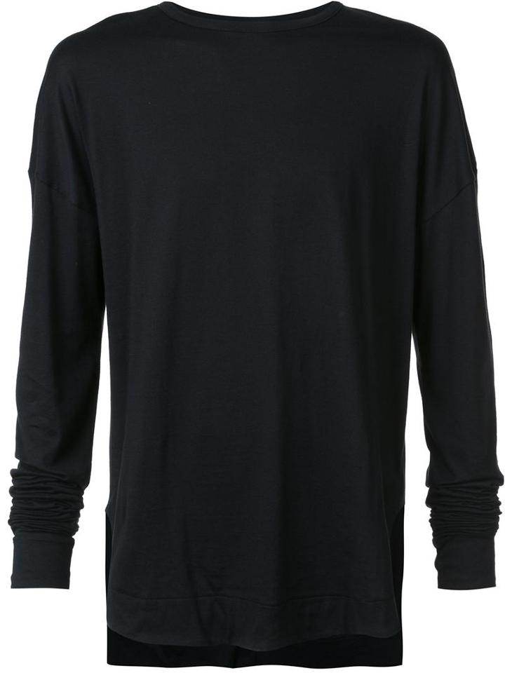 Zanerobe 'tl2' Long Sleeved T-shirt, Men's, Size: Xl, Black, Cotton