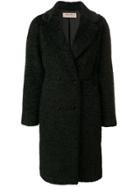 Blanca Double Breasted Coat - Black