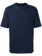 Joseph Tonal Badge T-shirt, Men's, Size: Medium, Blue, Cotton