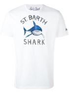 Mc2 Saint Barth - Shark Print T-shirt - Men - Cotton - Xl, White, Cotton