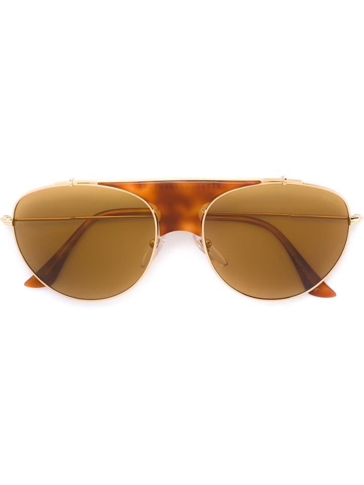 Retrosuperfuture 'lèon Thompson' Sunglasses - Brown