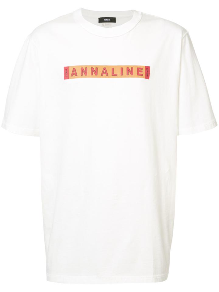 Yang Li Annaline T-shirt - White