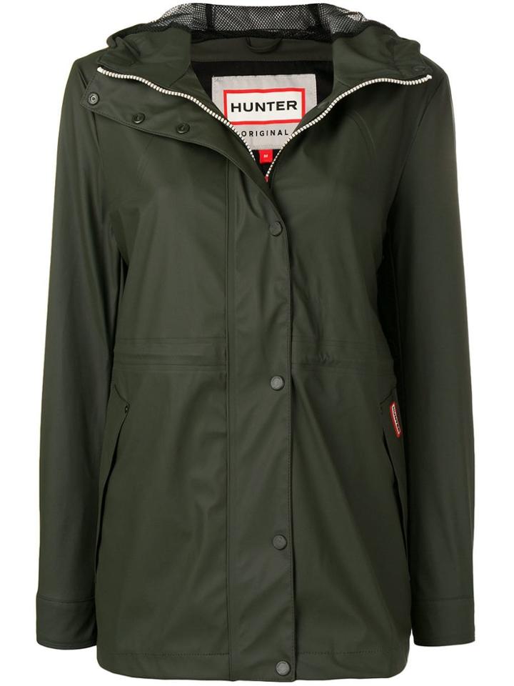 Hunter Hooded Waterproof Jacket - Green