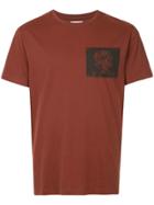 Kent & Curwen Rose Print T-shirt - Brown