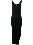 Toteme Ribbed Knit Dress - Black