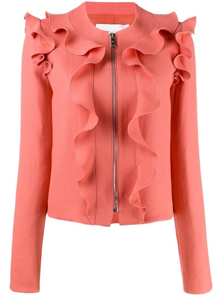 Giambattista Valli Ruffled Jacket - Pink