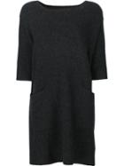 The Elder Statesman - 'guatemala' Dress - Women - Cashmere - One Size, Grey, Cashmere