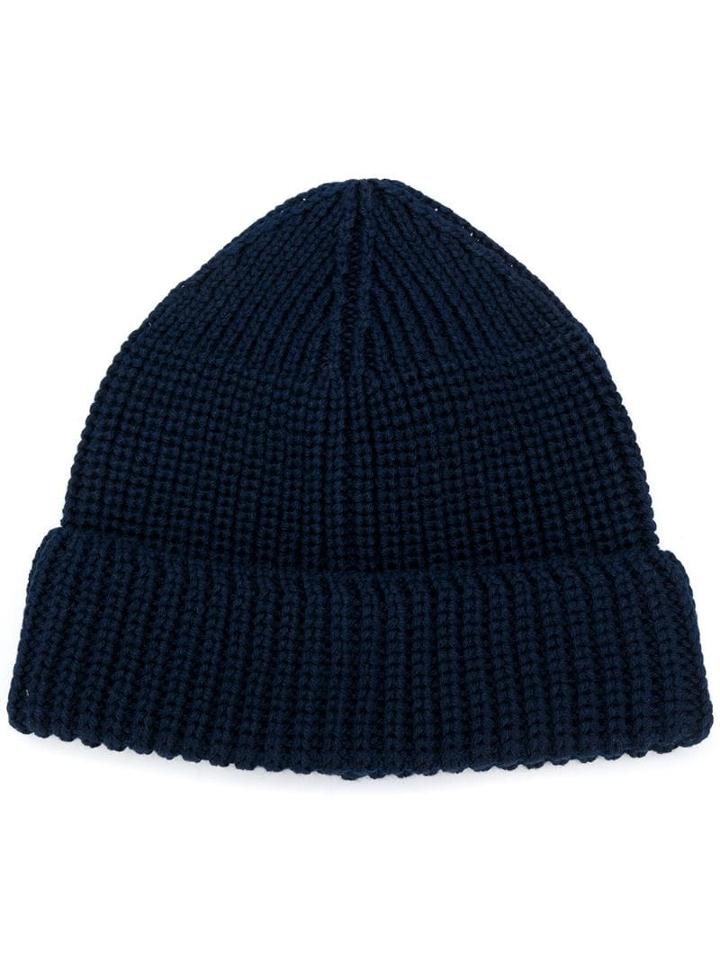 Universal Works Ribbed Beanie - Blue