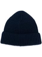 Universal Works Ribbed Beanie - Blue