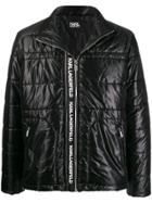 Karl Lagerfeld Logo Stripe Jacket - Black