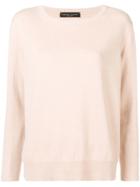 Fabiana Filippi Long-sleeve Fitted Sweater - Neutrals