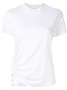 Ck Calvin Klein Asymmetrical Rouche T-shirt - White