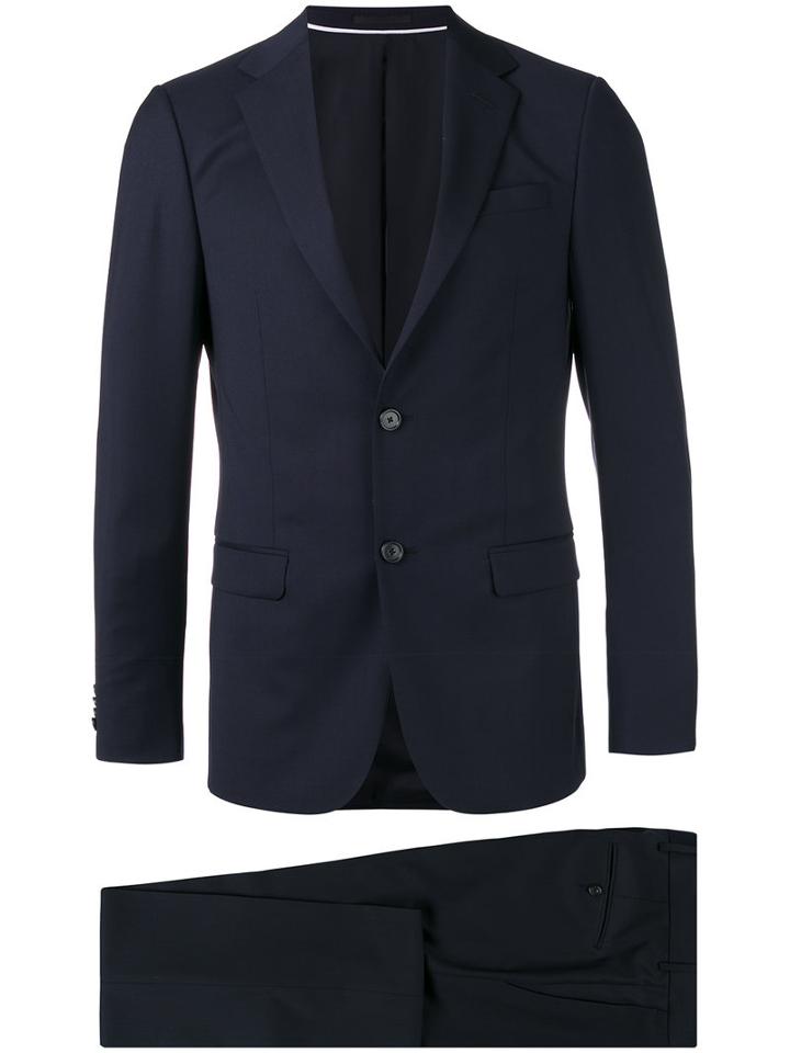 Z Zegna - Two Piece Suit - Men - Cupro/wool - 52, Blue, Cupro/wool
