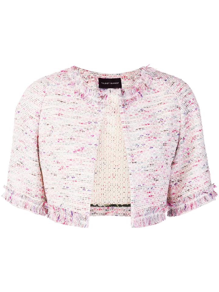Talbot Runhof Nununu4 Jacket - Pink & Purple