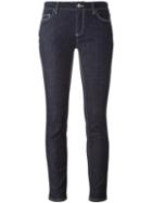 Dolce & Gabbana Cropped Jeans, Women's, Size: 40, Blue, Cotton/polyester/spandex/elastane