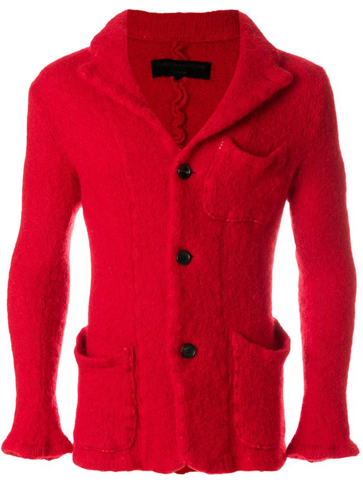 Comme Des Garçons Vintage Boilded Jacket - Red