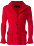 Comme Des Garçons Vintage Boilded Jacket - Red