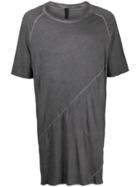 Army Of Me Distressed Effect Oversized T-shirt - Grey