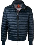 Parajumpers Quilted High-neck Jacket - Blue