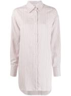 Filippa-k Nina Oversized Striped Shirt - White