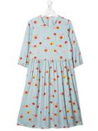 Stella Mccartney Kids Geometric Print Dress - Blue