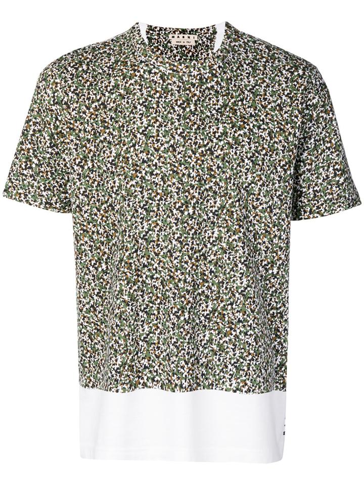 Marni Static Print T-shirt - White