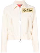 Emilio Pucci Embroidered Patch Jacket - Nude & Neutrals