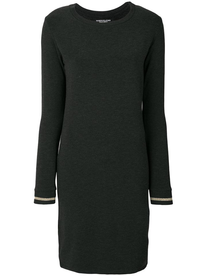 Majestic Filatures Stretch T-shirt Dress - Grey