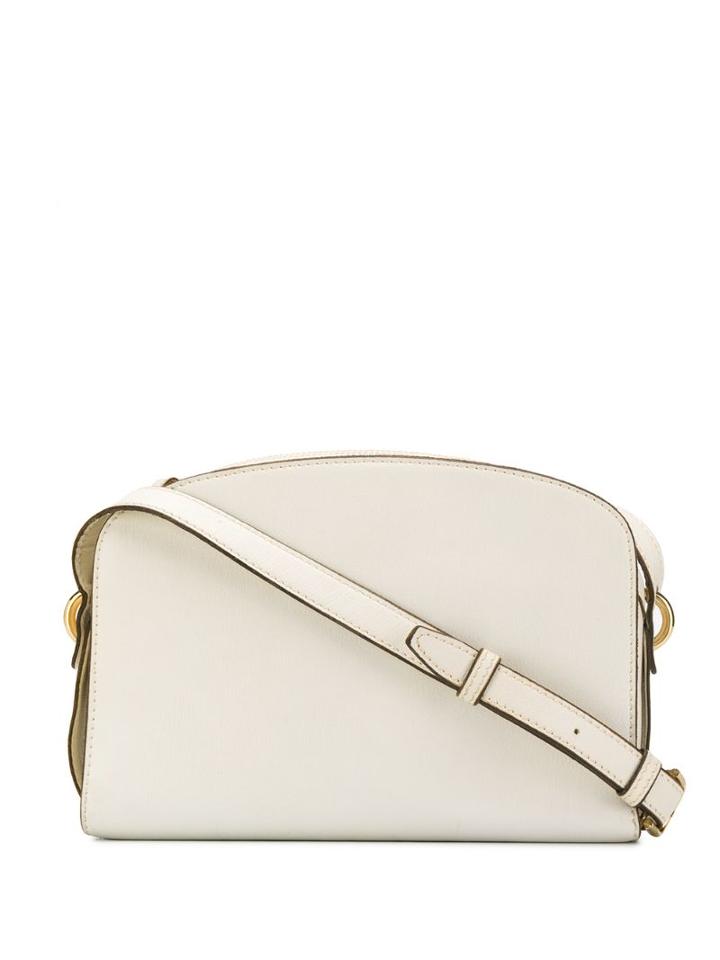 A.n.g.e.l.o. Vintage Cult 1960's Front Flap Shoulder Bag - White