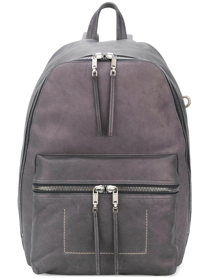 Rick Owens Dirt Backpack - Grey