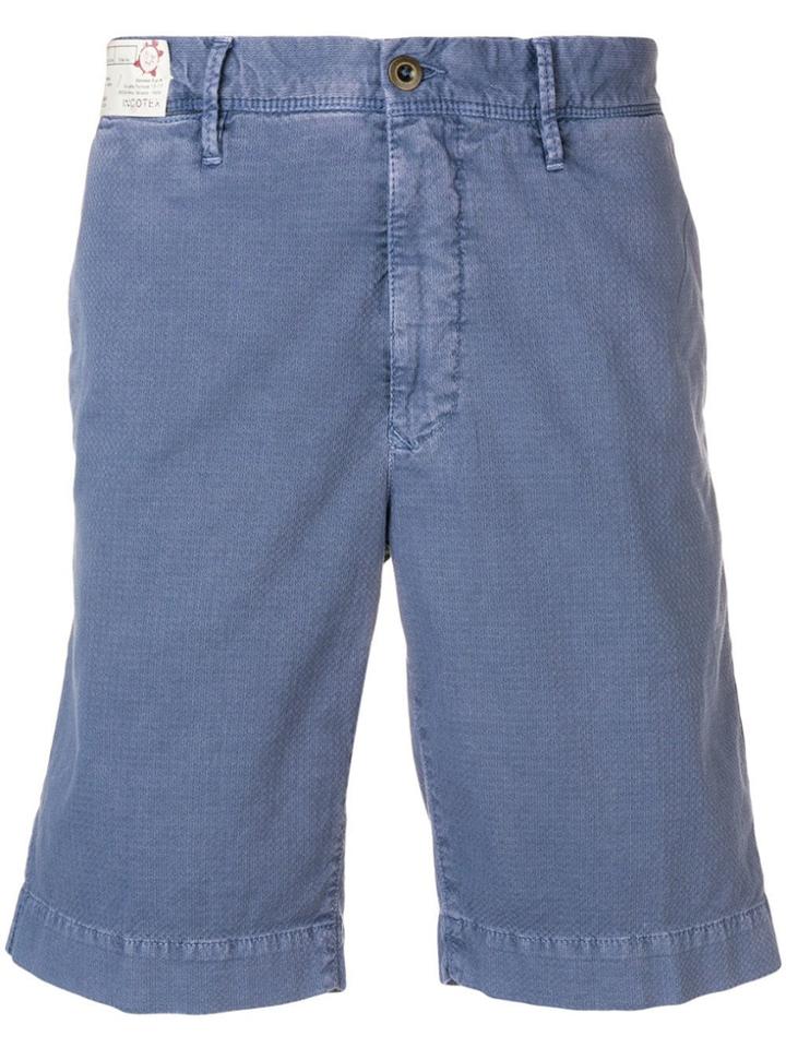 Incotex Classic Bermuda Shorts - Blue