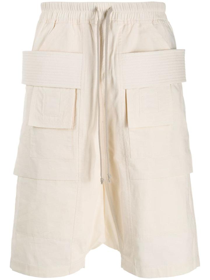 Rick Owens Drkshdw Oversized Pocket Shorts - Neutrals