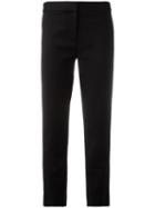 Diane Von Furstenberg Slim-fit Tailored Trousrs, Women's, Size: 4, Black, Polyamide/cotton/spandex/elastane